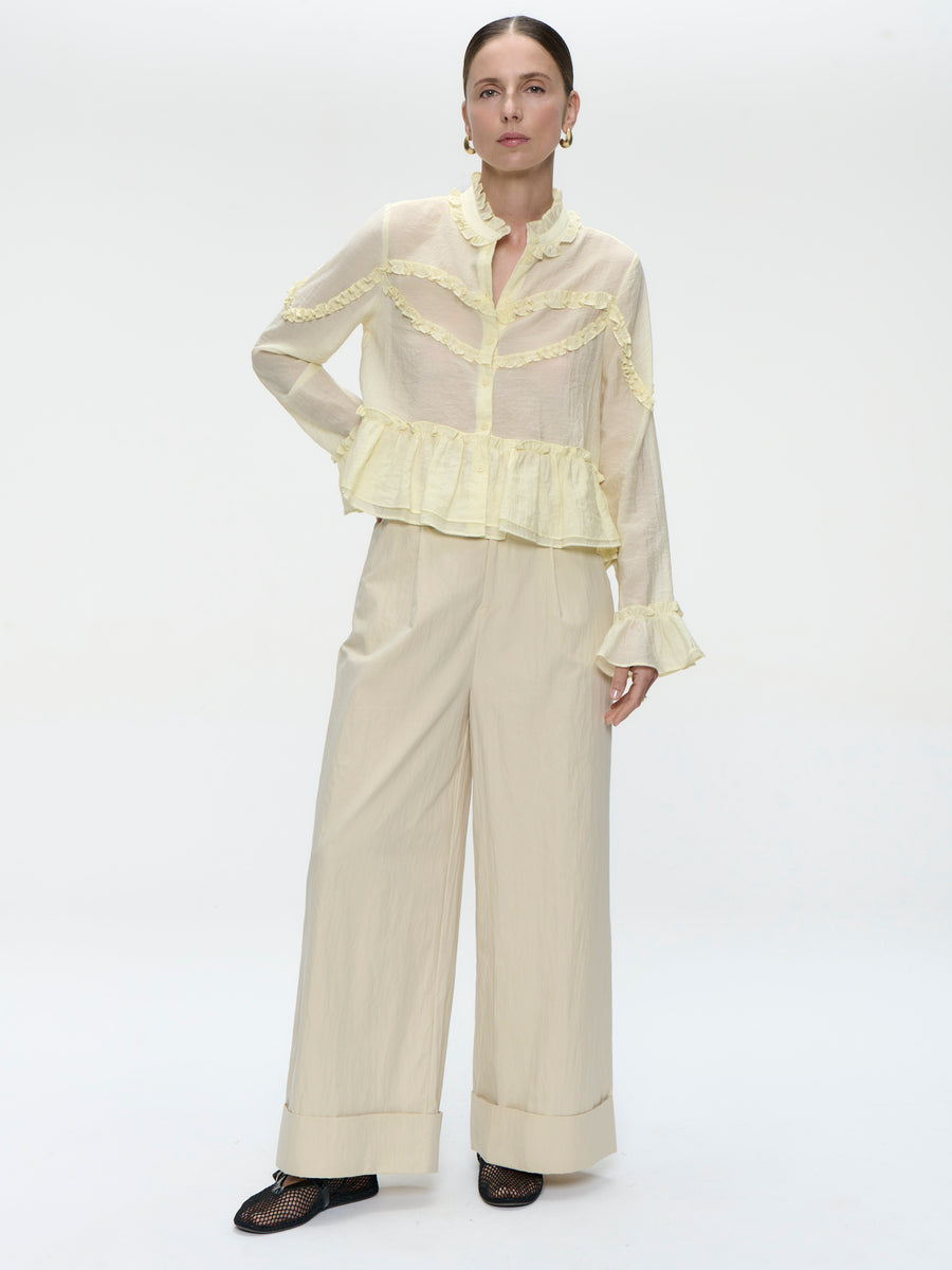 Netty Bluse im Bohemian-Stil