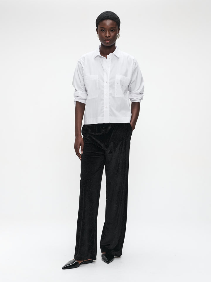 Lorenza polin blouse | White