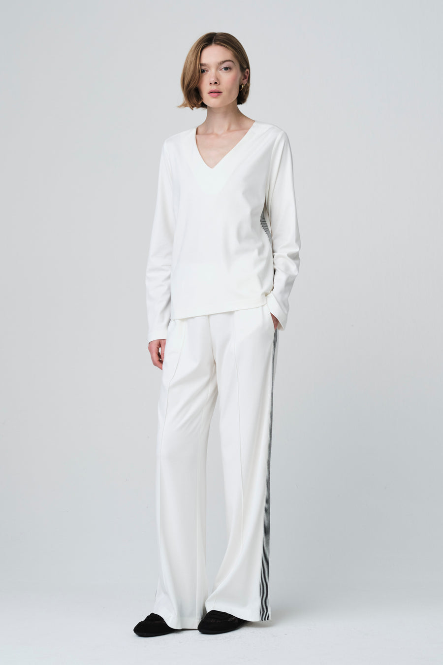 Lucifero pants soft Punto Milano jersey