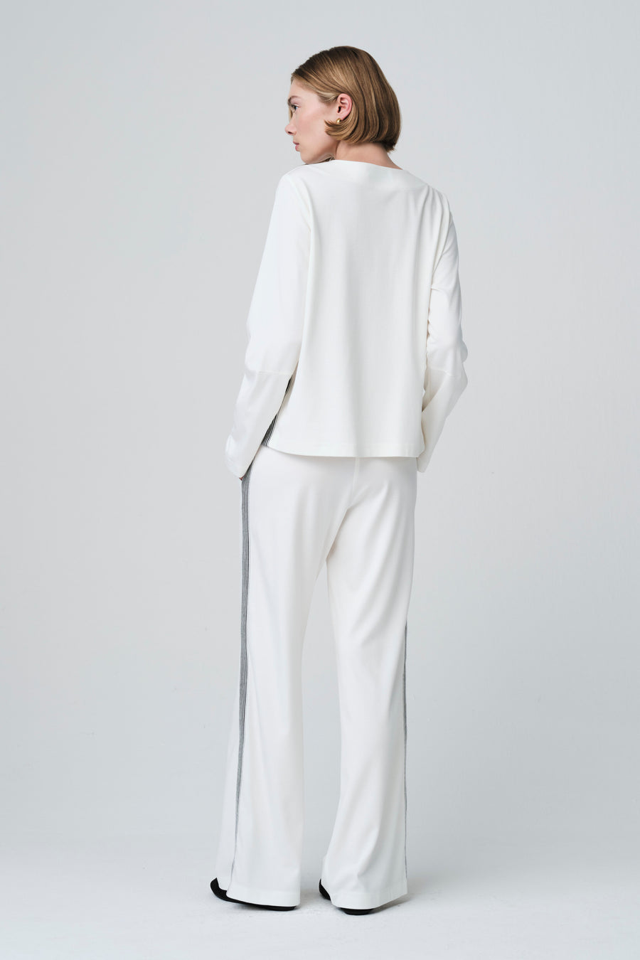 Lucifero pants soft Punto Milano jersey