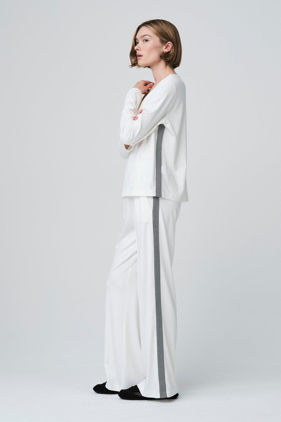 Lucifero pants soft Punto Milano jersey