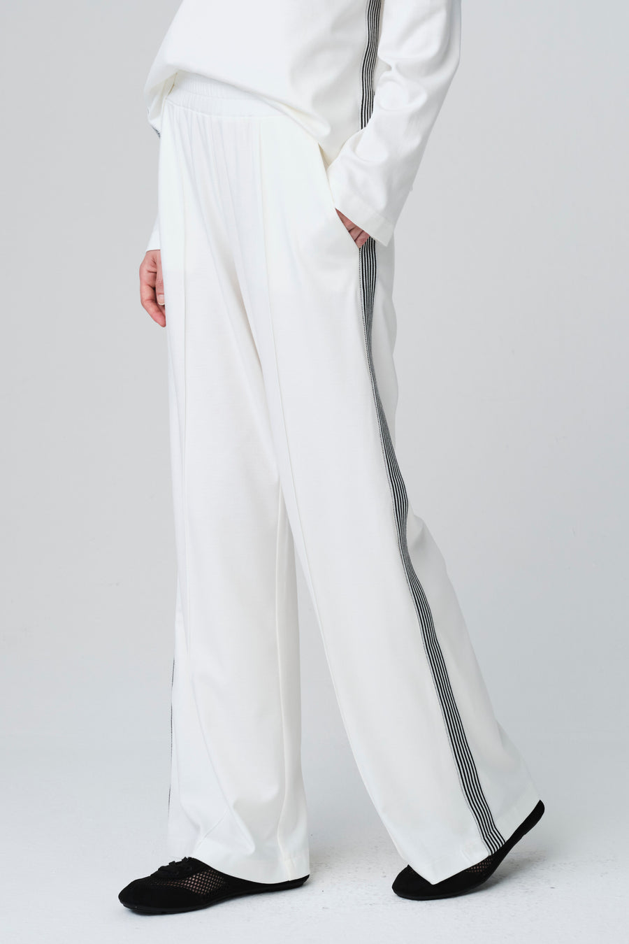 Lucifero pants soft Punto Milano jersey