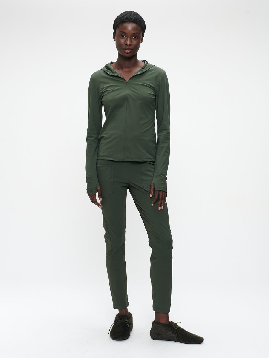 Melissa top technical jersey | Army