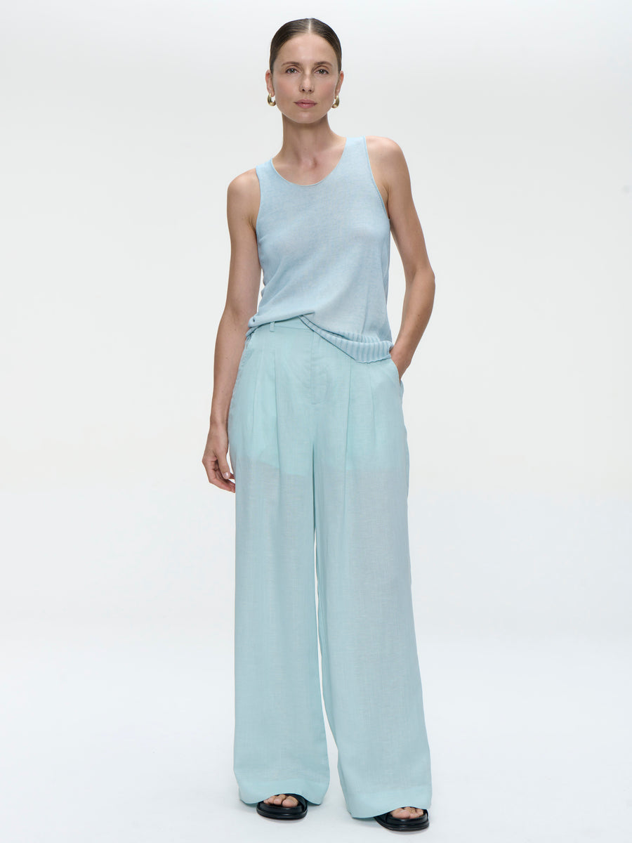 Hamako linnen mix pants