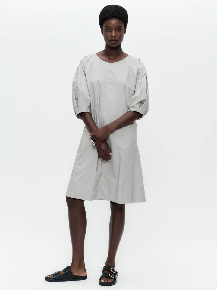 Crisalide cotton dress | Grey