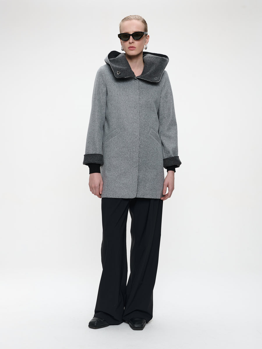 Irlanda hoody winter jacket | Grey