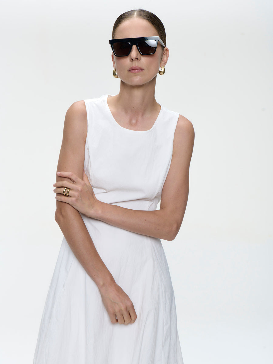Satomi taffeta dress
