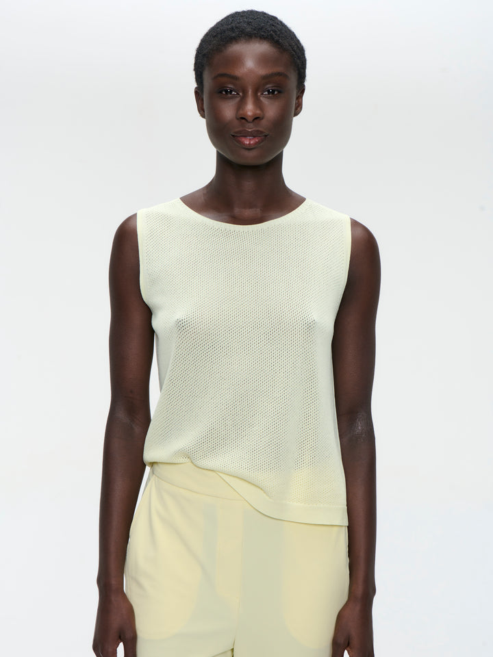 Viscose summer Top 501 | Giallo