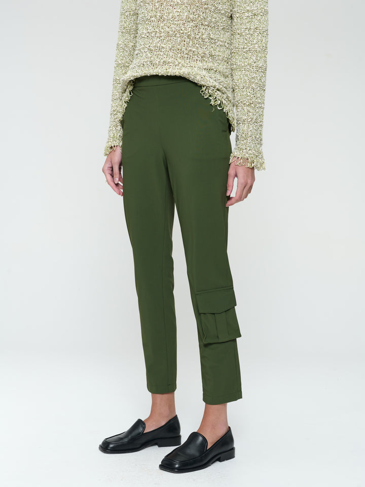 FreyN  structure technical jersey pants