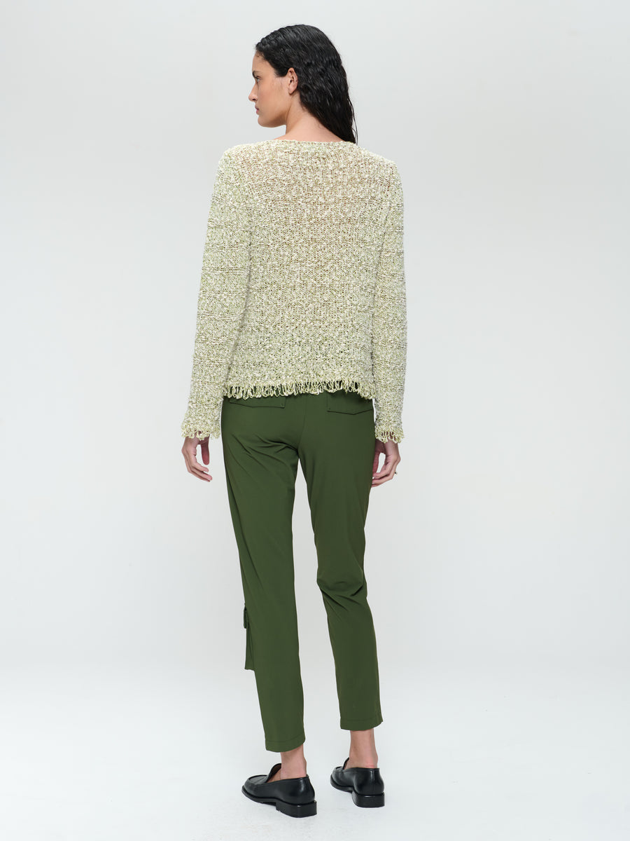 FreyN  structure technical jersey pants
