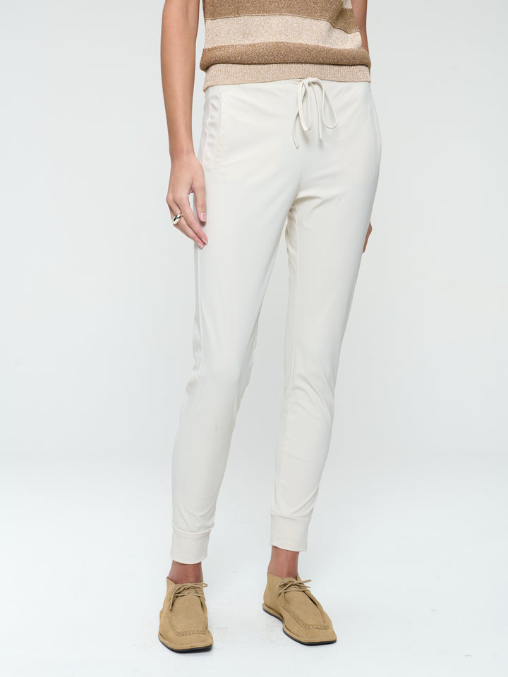 John stretch technical jersey pants | Light Sand
