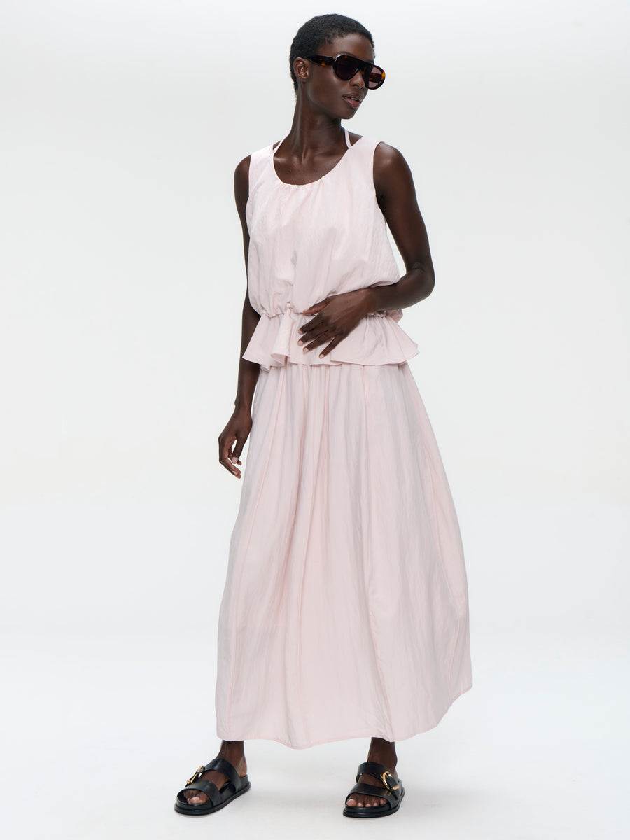 Reiki viscose skirt | Pink
