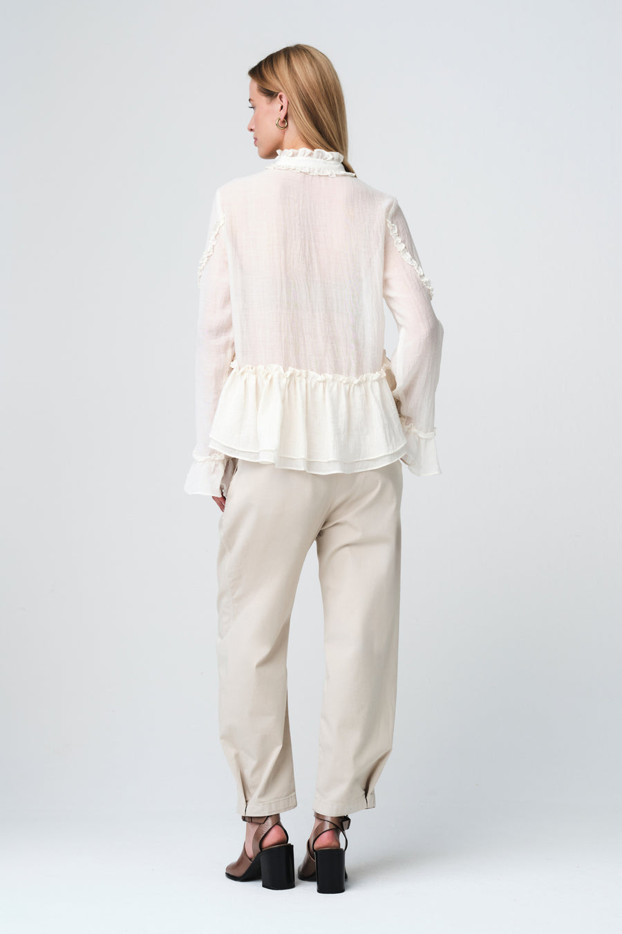 Netty Bluse im Bohemian-Stil