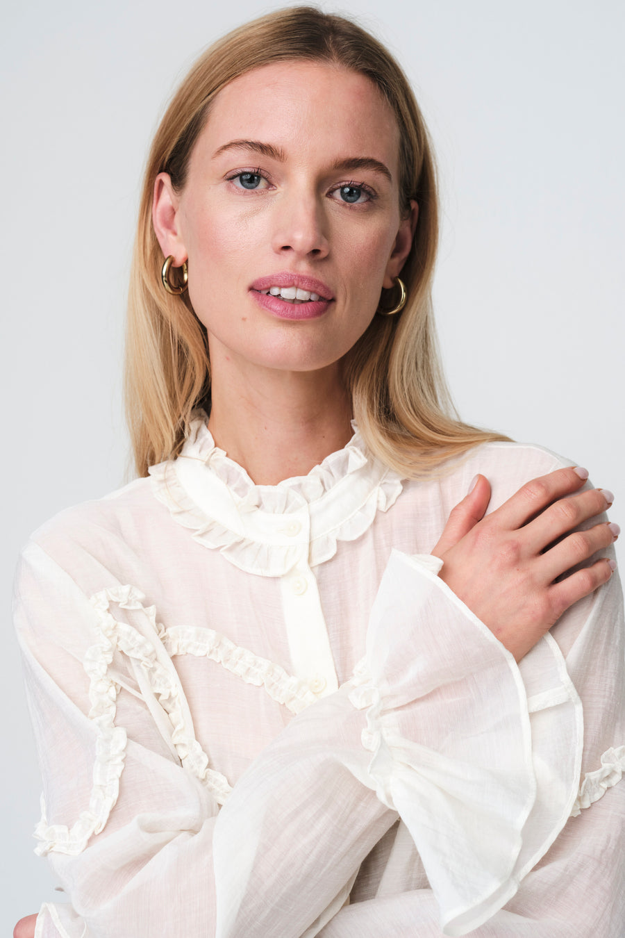 Netty Bluse im Bohemian-Stil