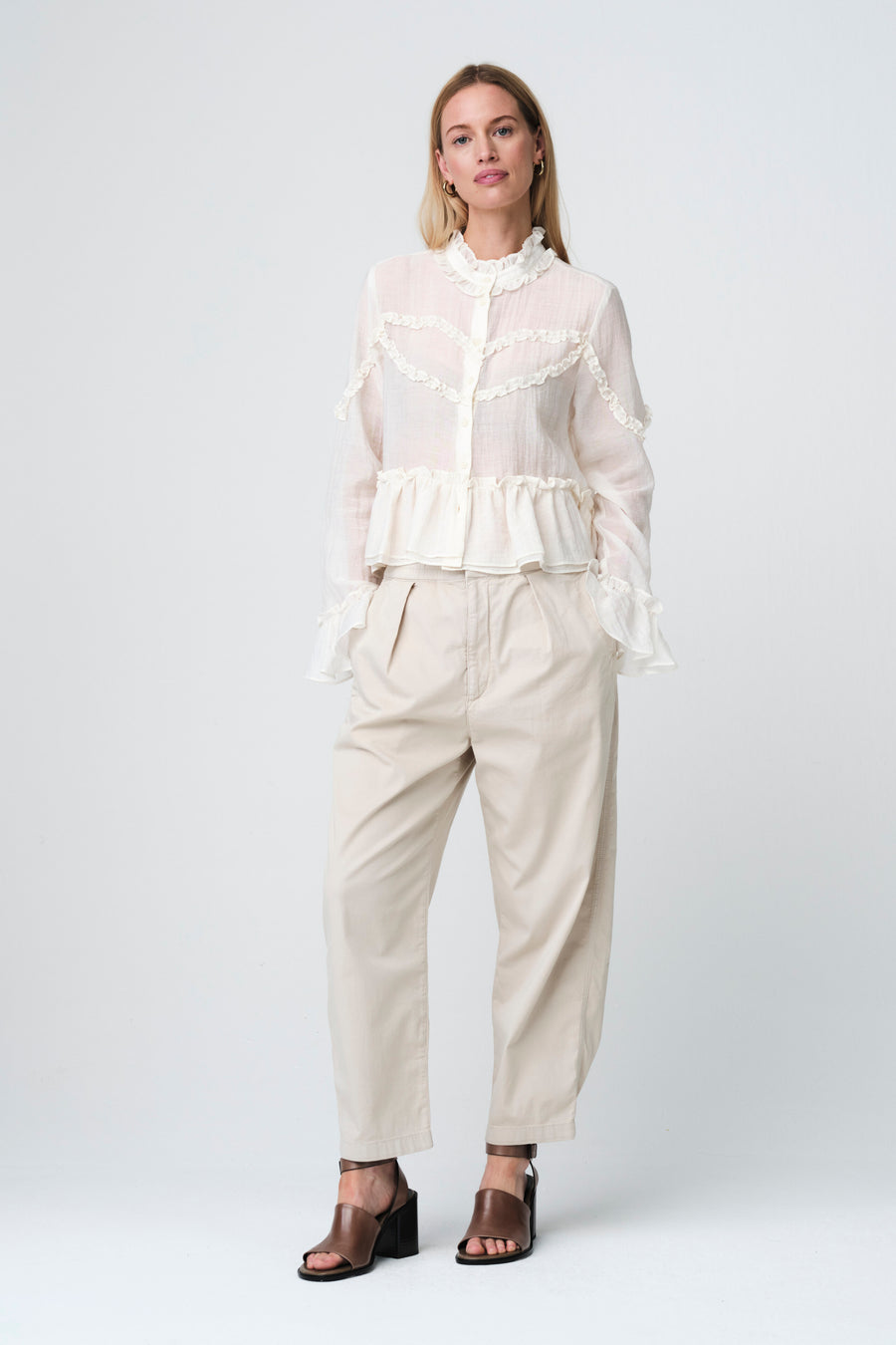 Netty Bluse im Bohemian-Stil