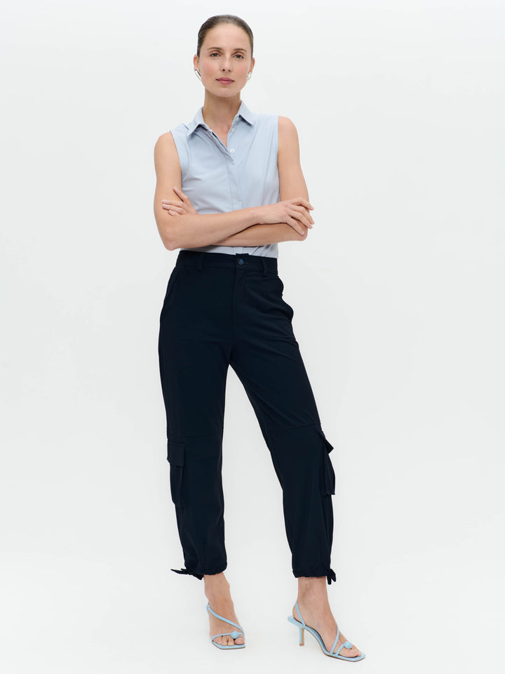 Kikkie blouse technical jersey WS | Light Blue