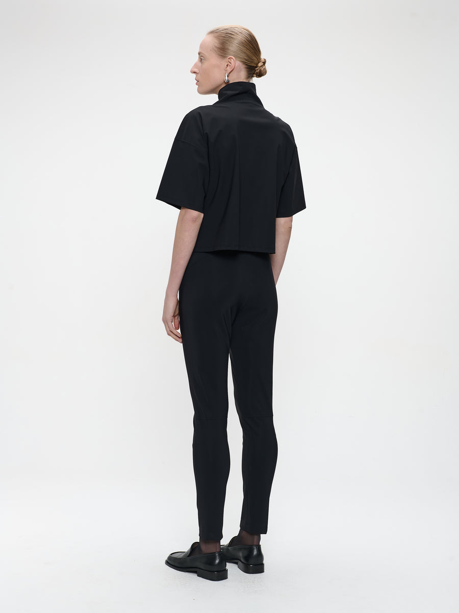 Kaya pants bonded tech jersey | Black
