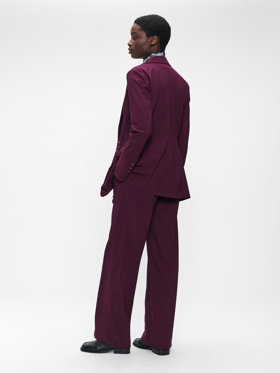 Viena blazer technical jersey | Cherry