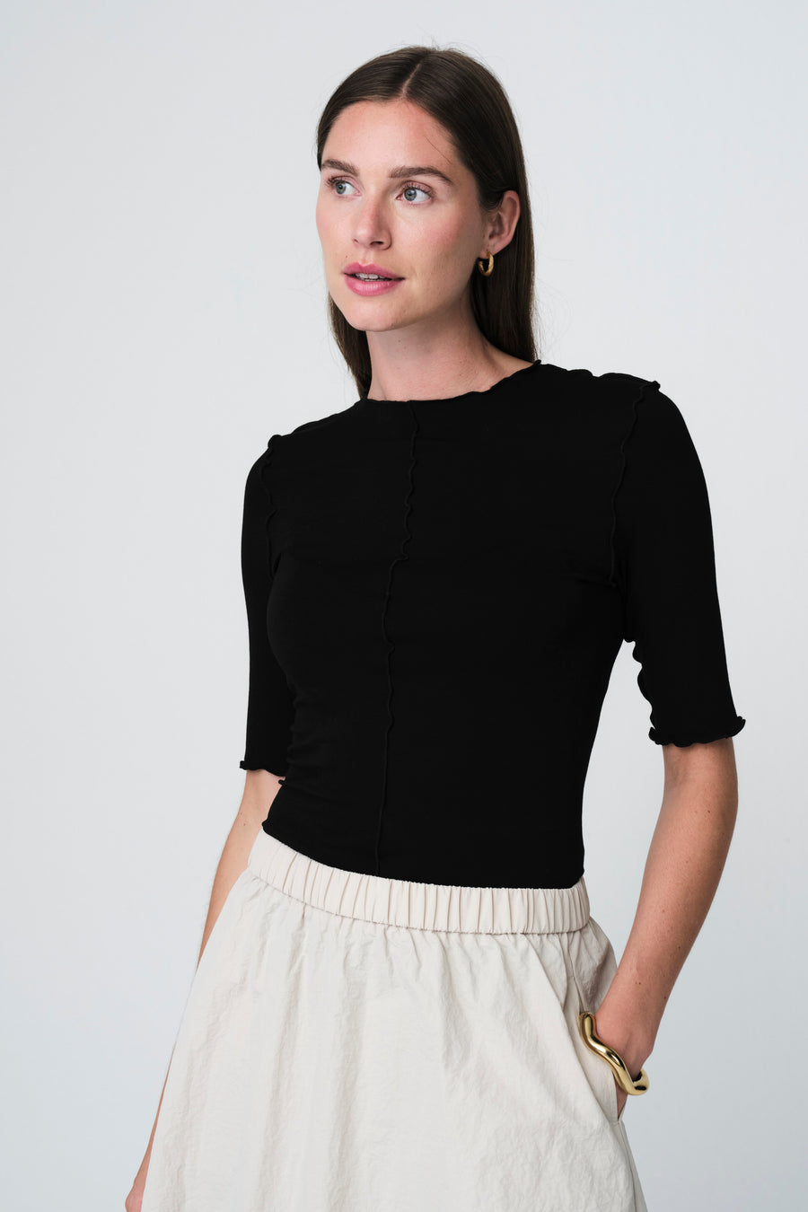 Jordan stretch viscose top