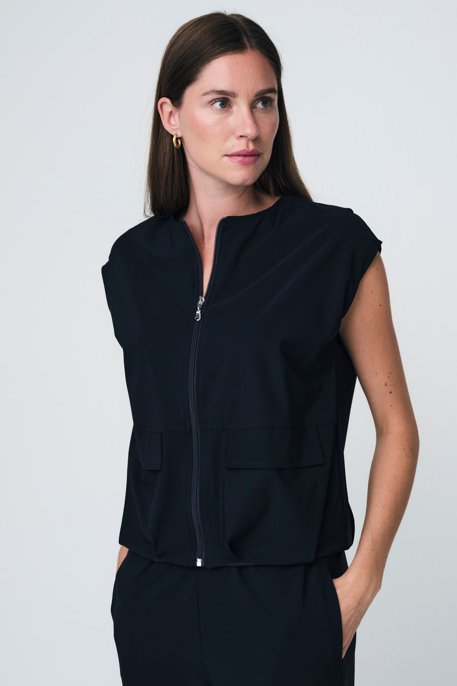Ursula vest technical jersey