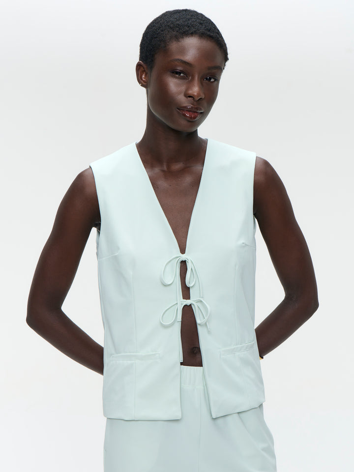 Villa vest technical jersey | Aloe