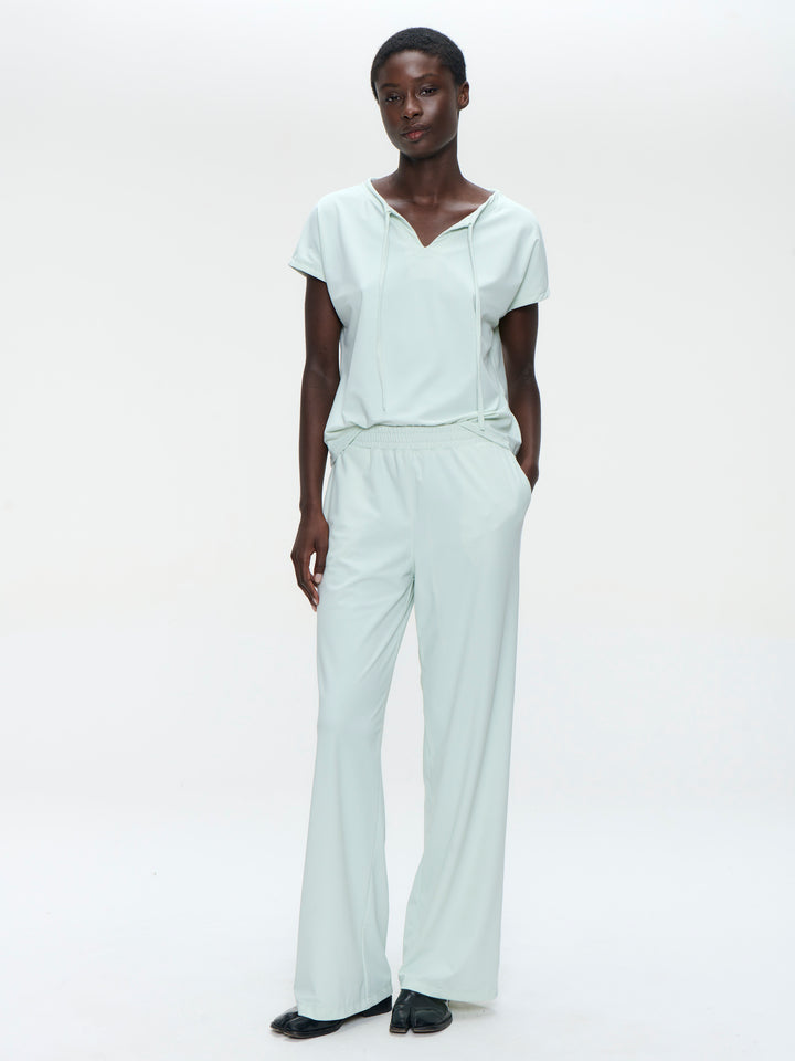 Simone pants technical jersey | Aloe