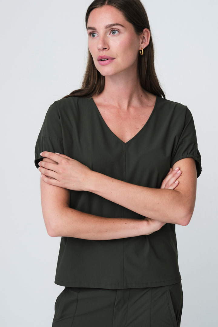 Isabelle top technical jersey