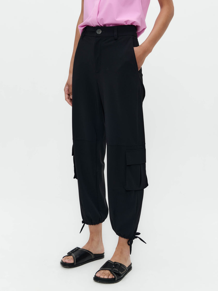 Trend pants  technical jersey | Black