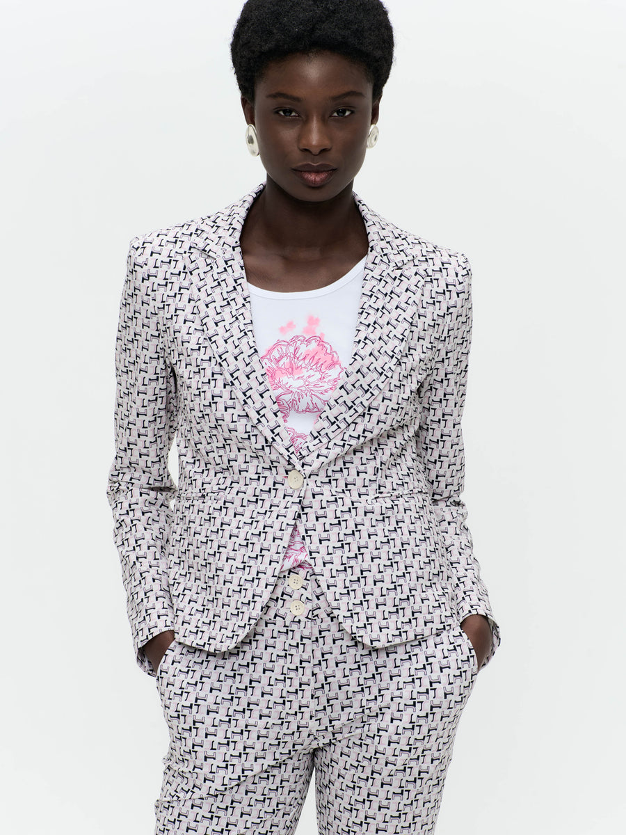 Elvira blazer technical jersey | Multi