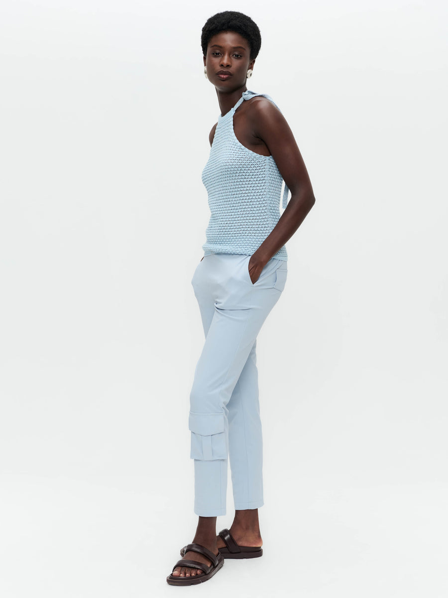 FreyN  structure technical jersey pants