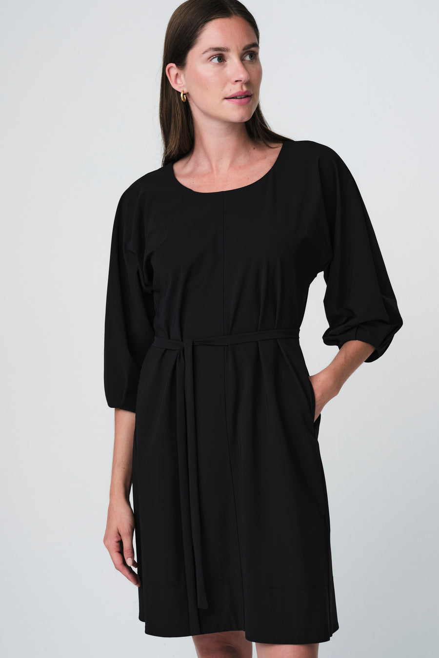 Lide dress technical jersey
