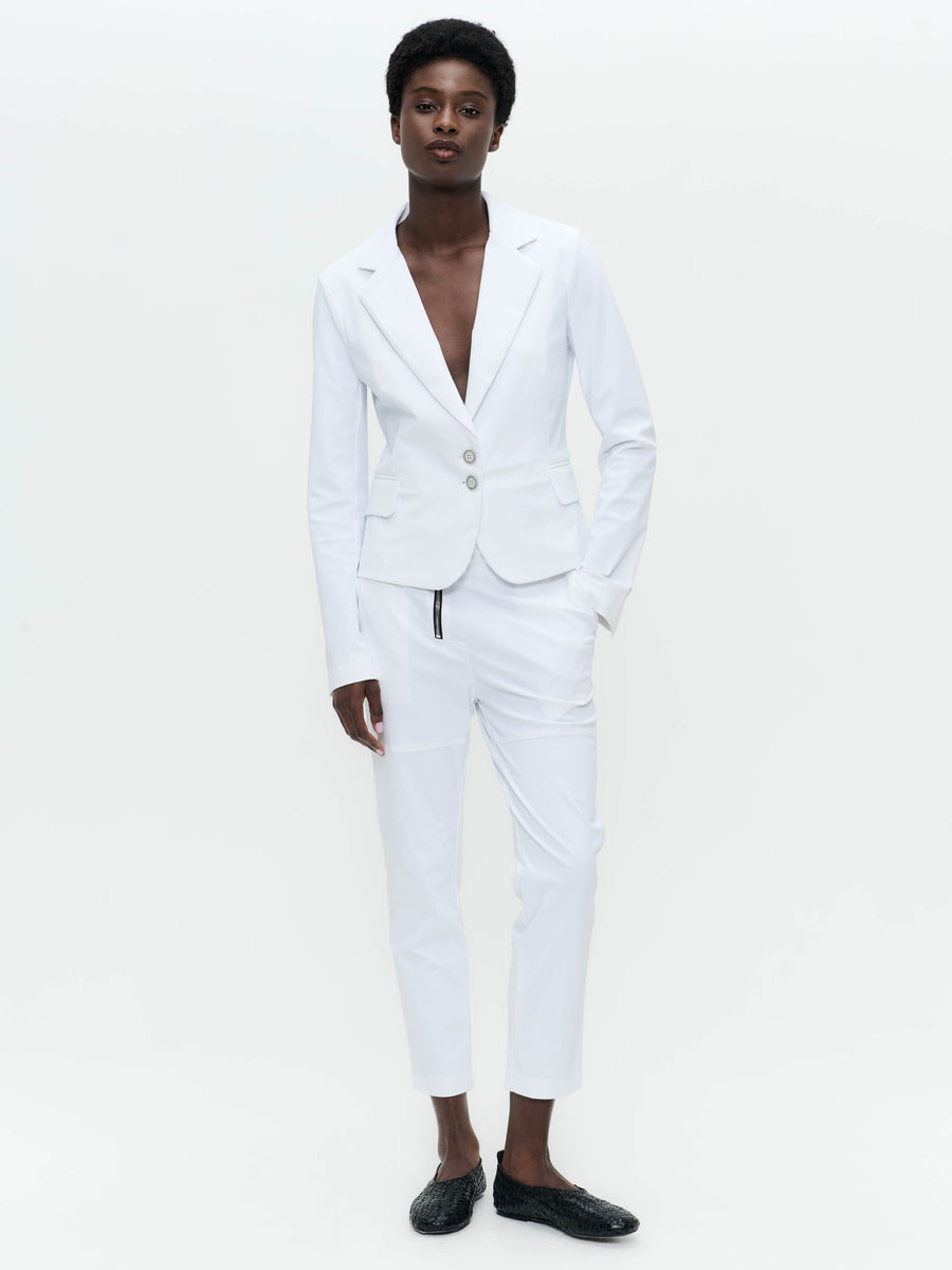 Solomon blazer technical jersey | White