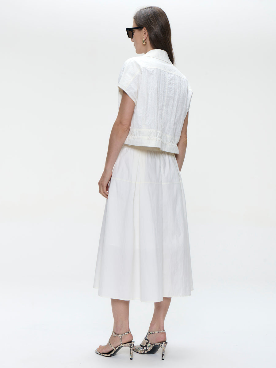 Chiko taffeta jacket