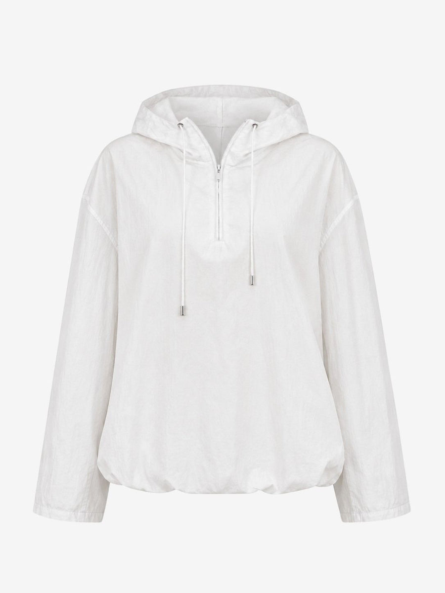Clio hoodie zipper blouse