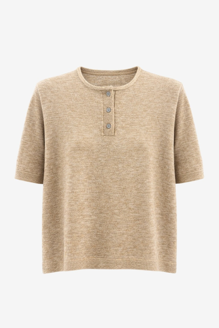 Moon unifarbenes Stricktop