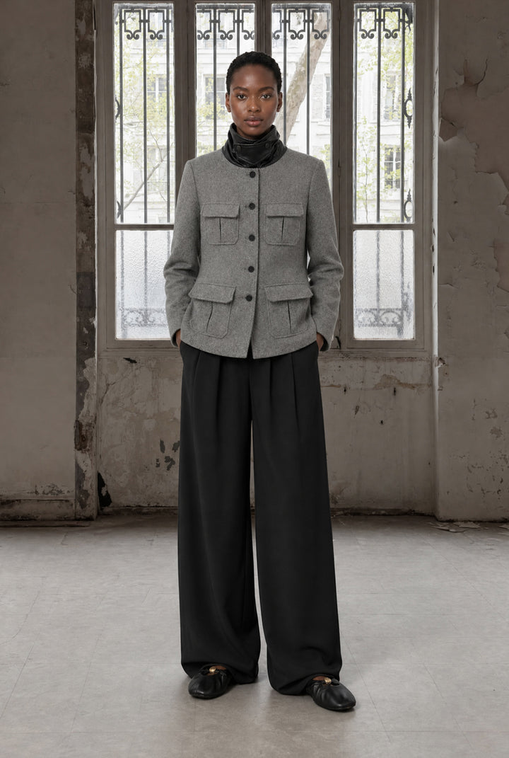 Petronio pants technical jersey | Black