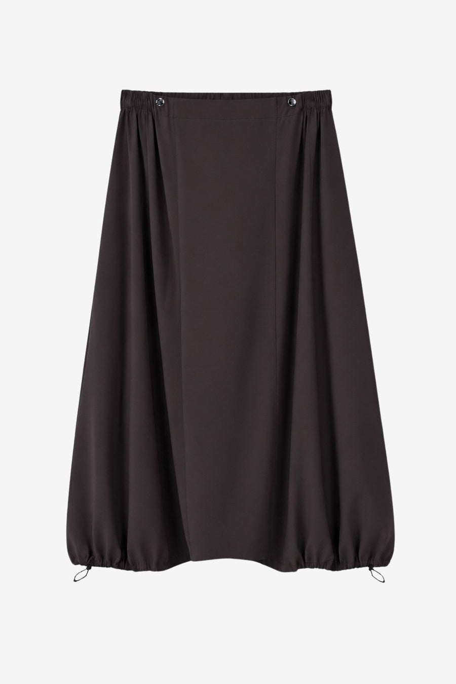 Albina skirt technical jersey | Chocolate