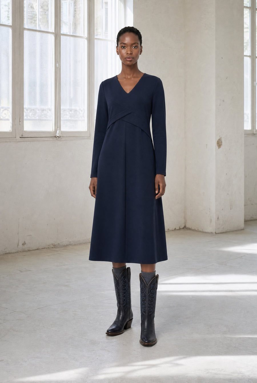 Anita dress technical jersey
