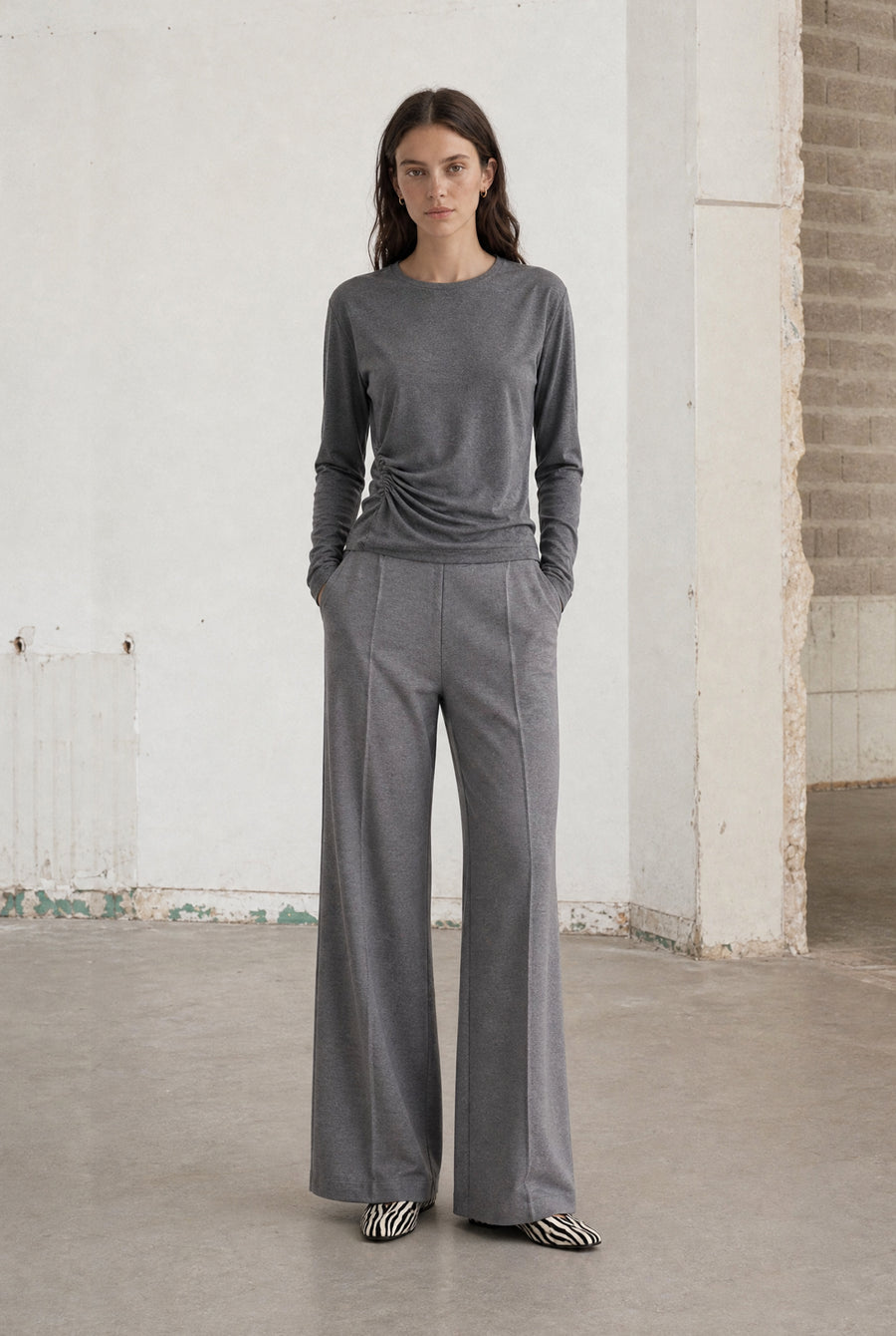 Top in cotone Ari