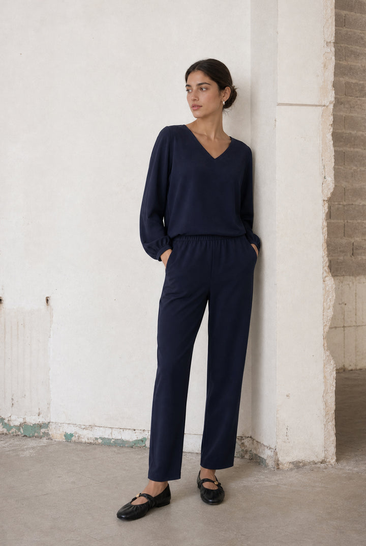 Top Aria en jersey technique