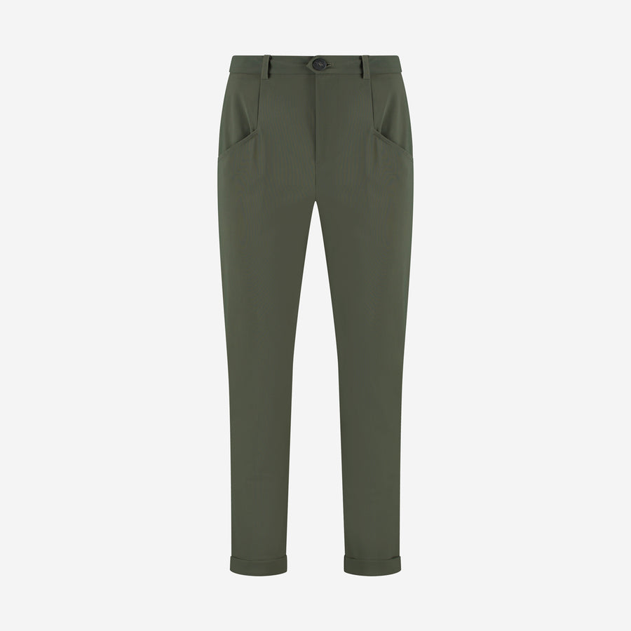 Hary Long Pants Technical Jersey | Army green
