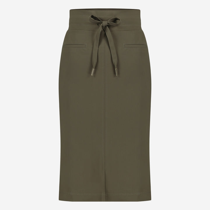Skirt Kate Easy Wear Technical Jersey | Army