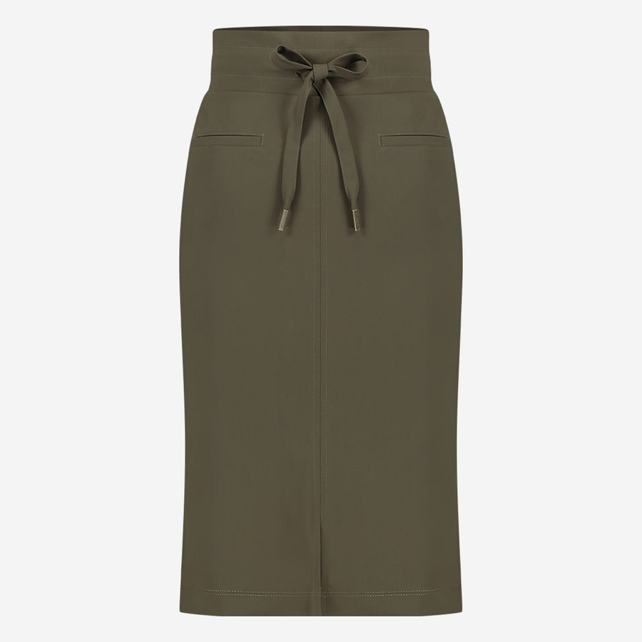 Skirt Kate Easy Wear Technical Jersey | Army
