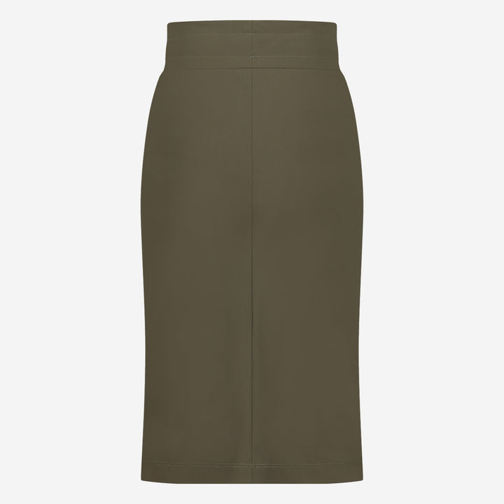 Skirt Kate Easy Wear Technical Jersey | Army