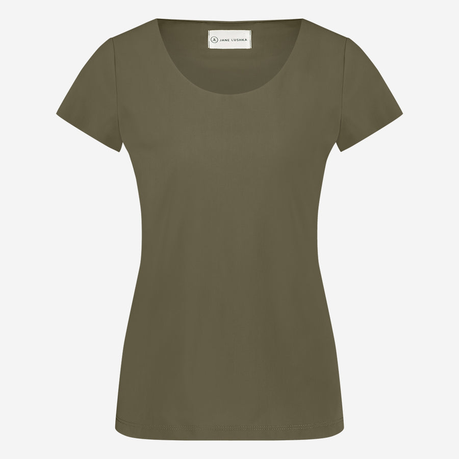 T shirt Sara Easy Wear Technical Jersey | Army