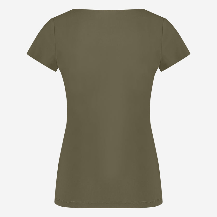 T shirt Sara Easy Wear Technical Jersey | Army