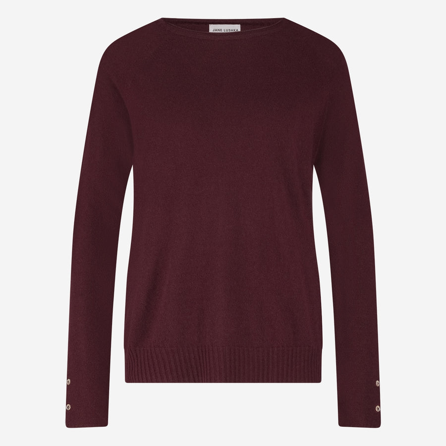 Pullover Cashmere blend 2480 | Bordo