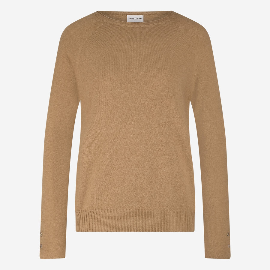 Pullover Cashmere blend 2480 | Camel