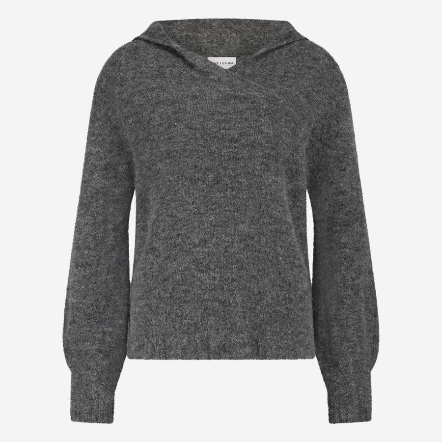 Hoodie pullover H22167 | Grey Melange