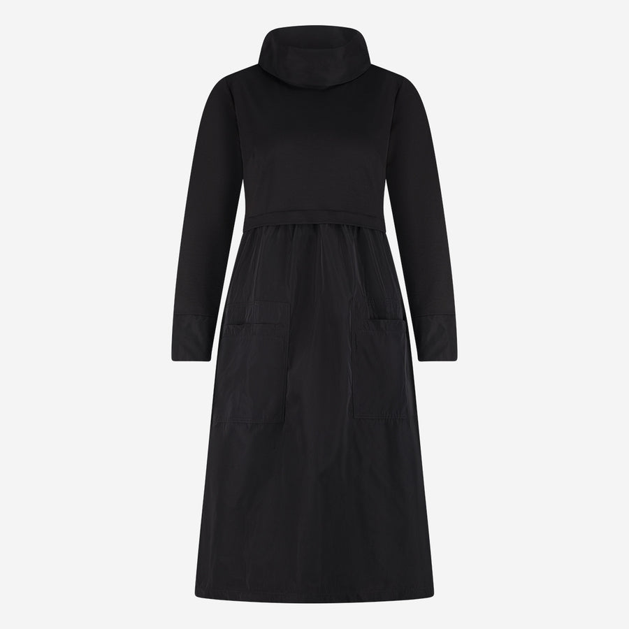 Dress mix cotton taffeta 176l | Black